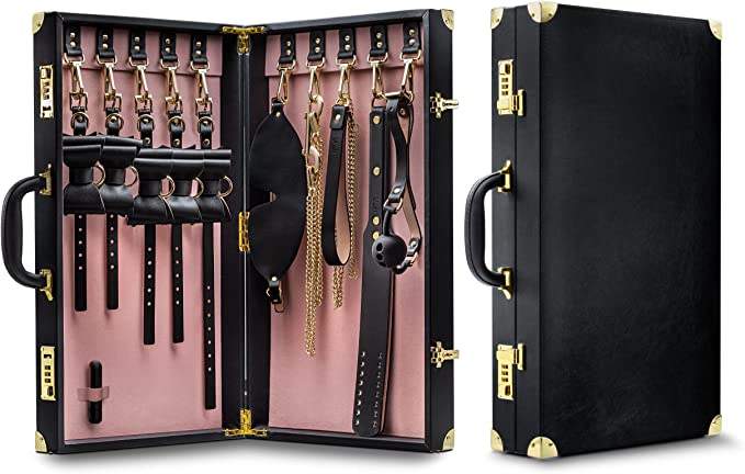 Blush Temptasia Safe Word Bondage Kit with Suitcase