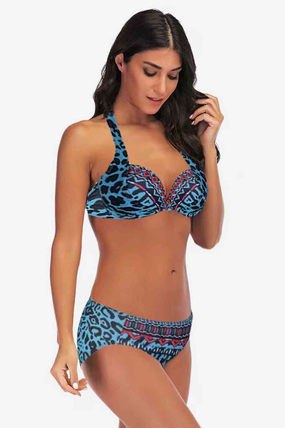 Leopard Bikini in Size M, L, XL, or 2XL